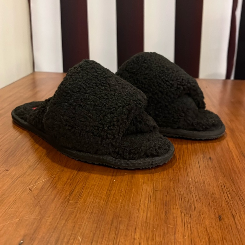 Sorel Mail Run House Slipper Shoes Sandals new black Women’s Sizes - Picture 2 of 11